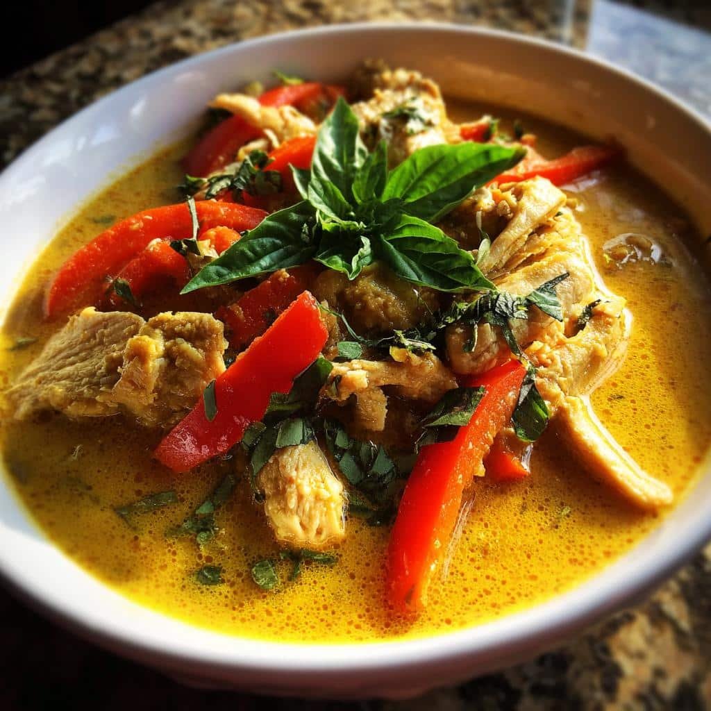 Healthy Crockpot Lemongrass Curry