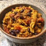 Healthy Crockpot Pumpkin Chicken Chili (Whole30)