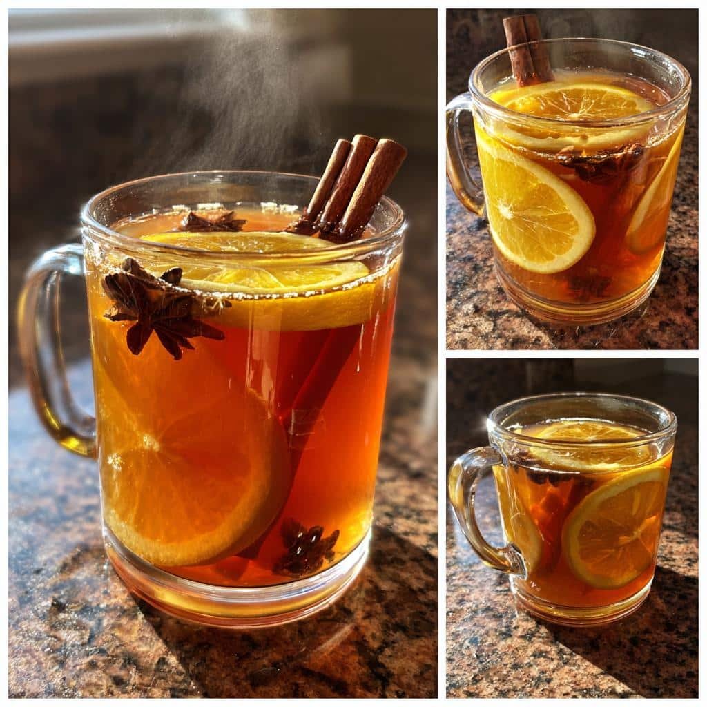 Healthy Crockpot Spiced Apple Cider - detail 1