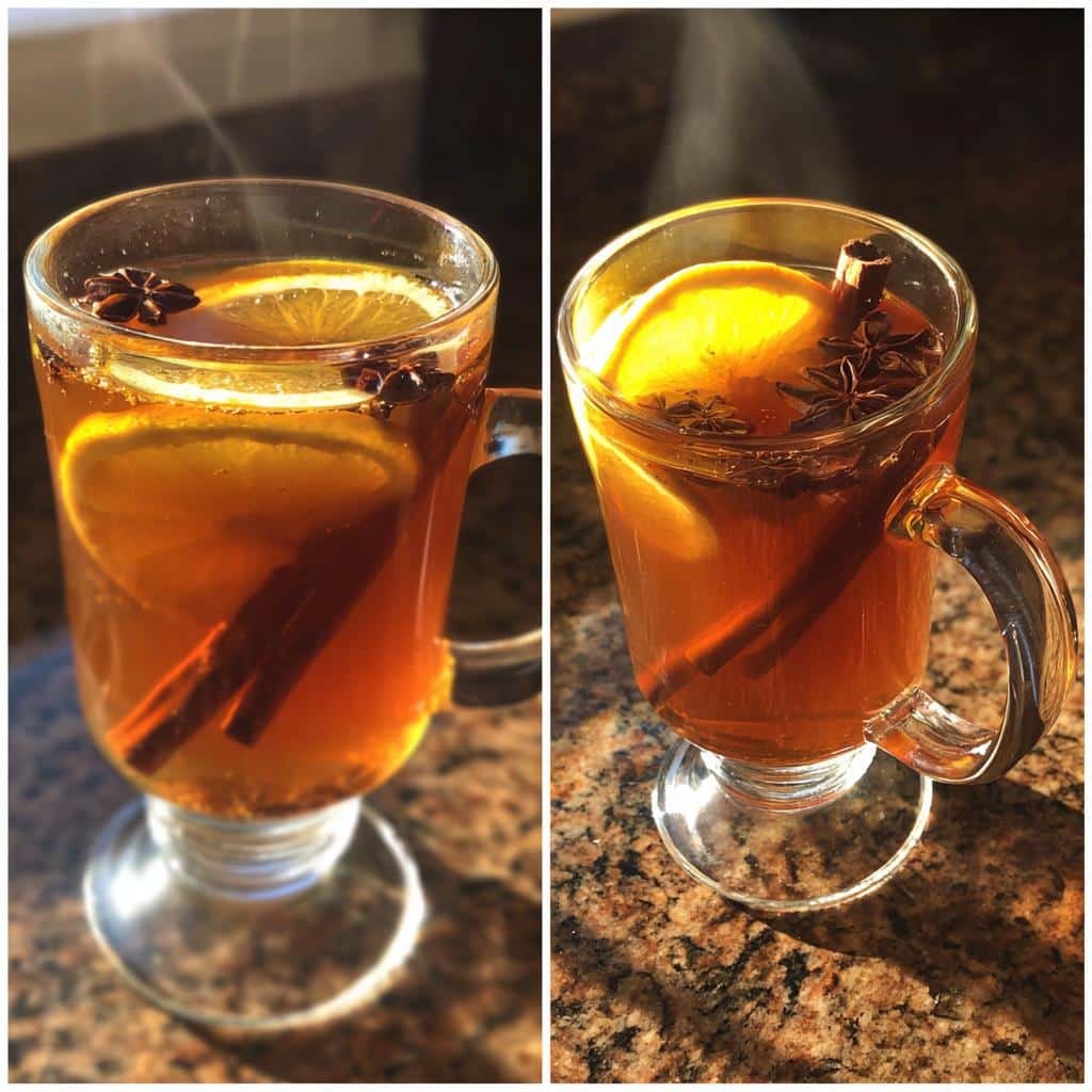 Healthy Crockpot Spiced Apple Cider