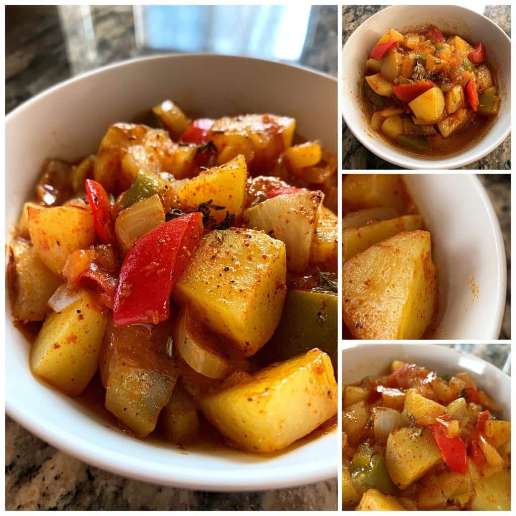 Healthy Crockpot Swamp Potatoes - detail 1
