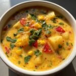 Healthy Crockpot Sweet Corn Chowder Soup