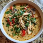 Healthy Crockpot Thai Coconut Soup