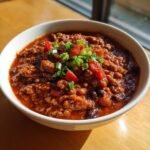 Healthy Crockpot Turkey Chili (Lean Protein)