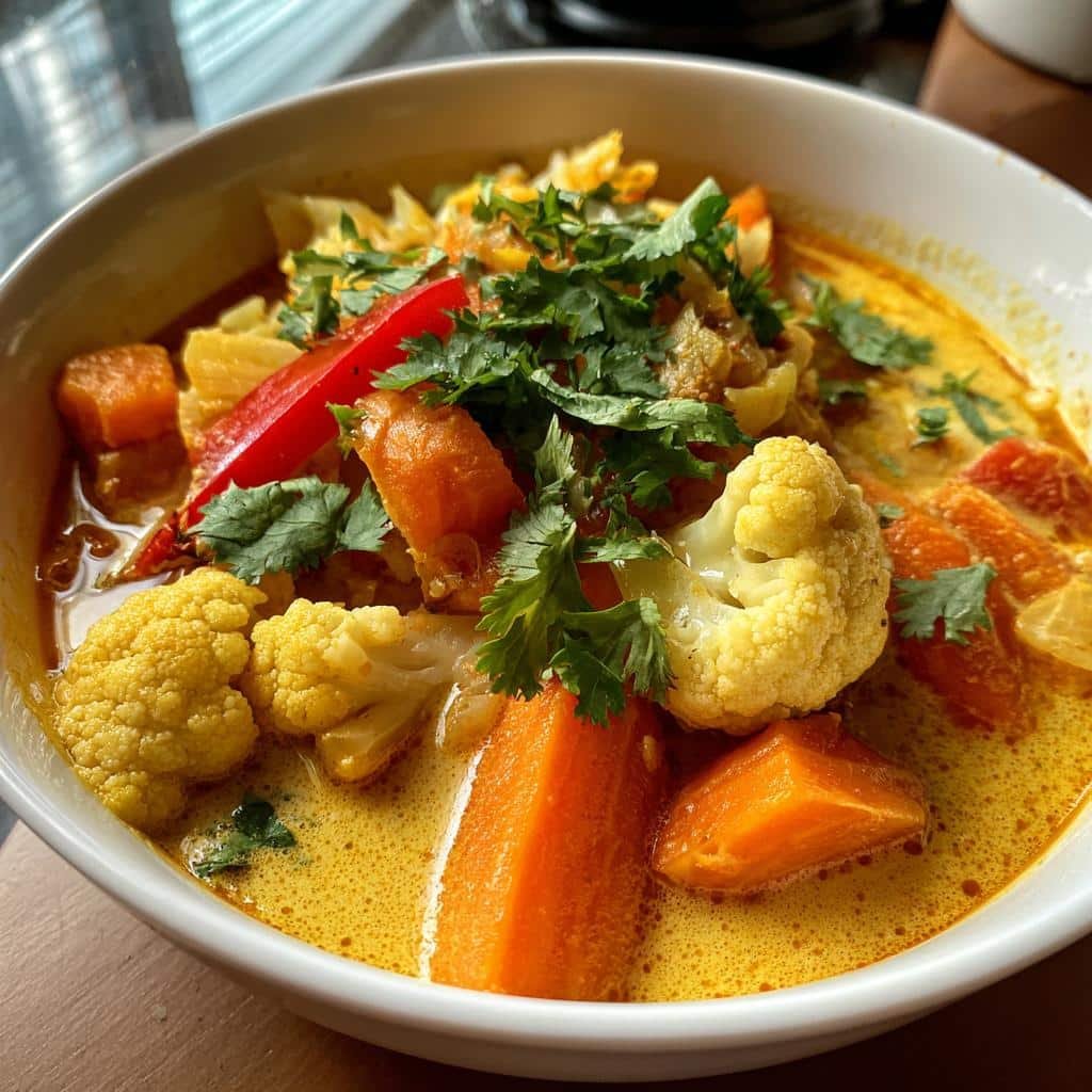 Healthy Crockpot Yellow Thai Curry: A 6-Hour Flavor Explosion 4 Healthy Crockpot Yellow Thai Curry - detail 1