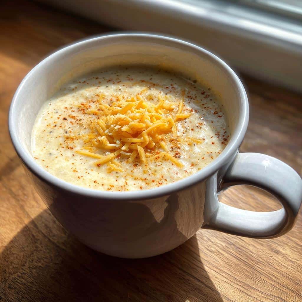 Healthy Crockpot  dinner Cauliflower Soup (Low-Carb/Keto) - detail 1