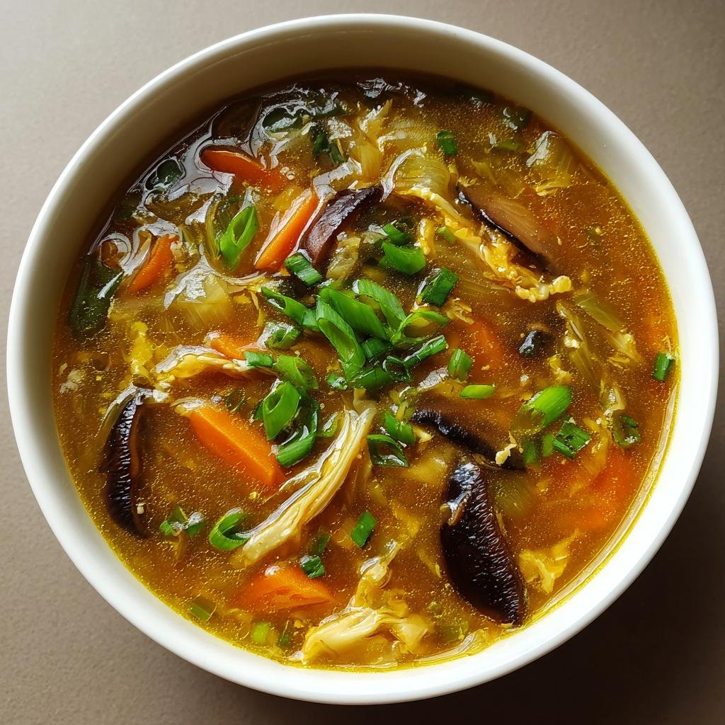 Healthy Delicious Chinese Vegetable Soup