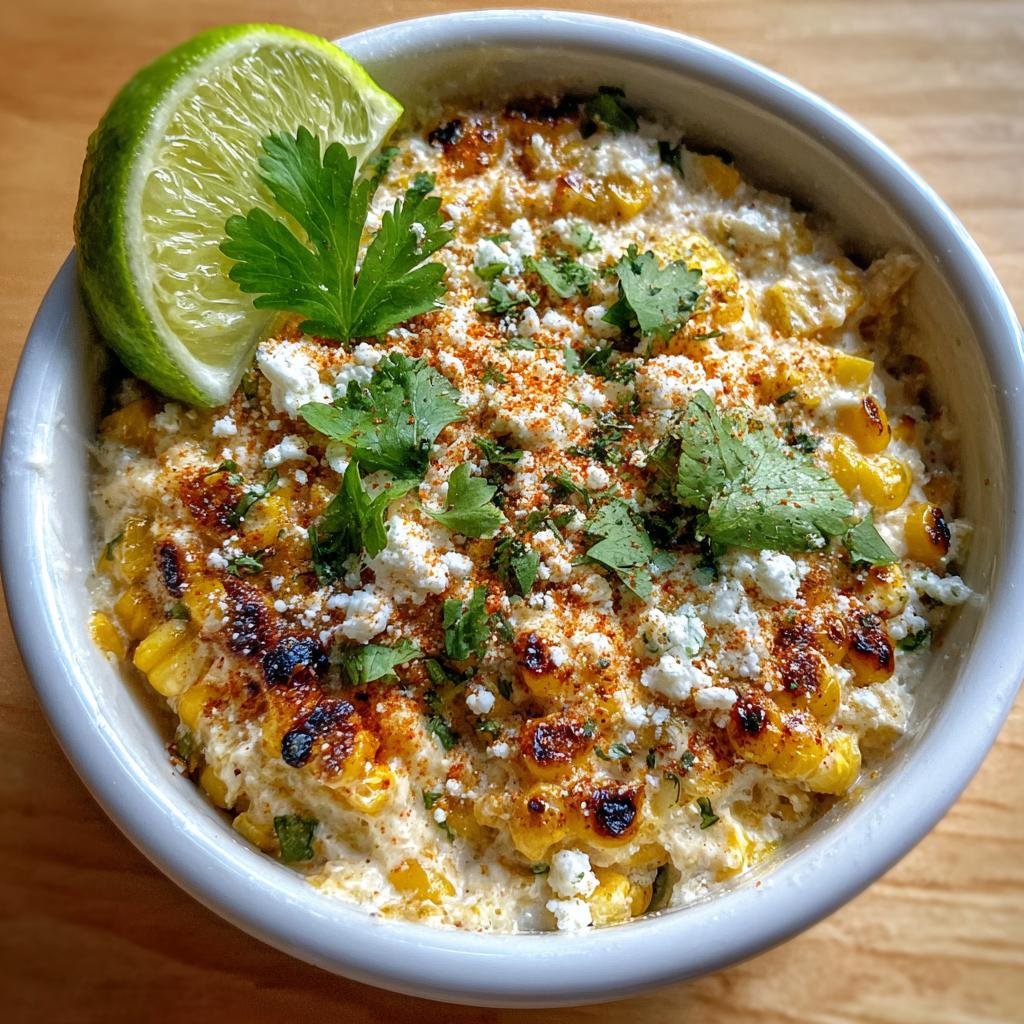 Healthy Delicious Mexican Street Corn Dip Recipe