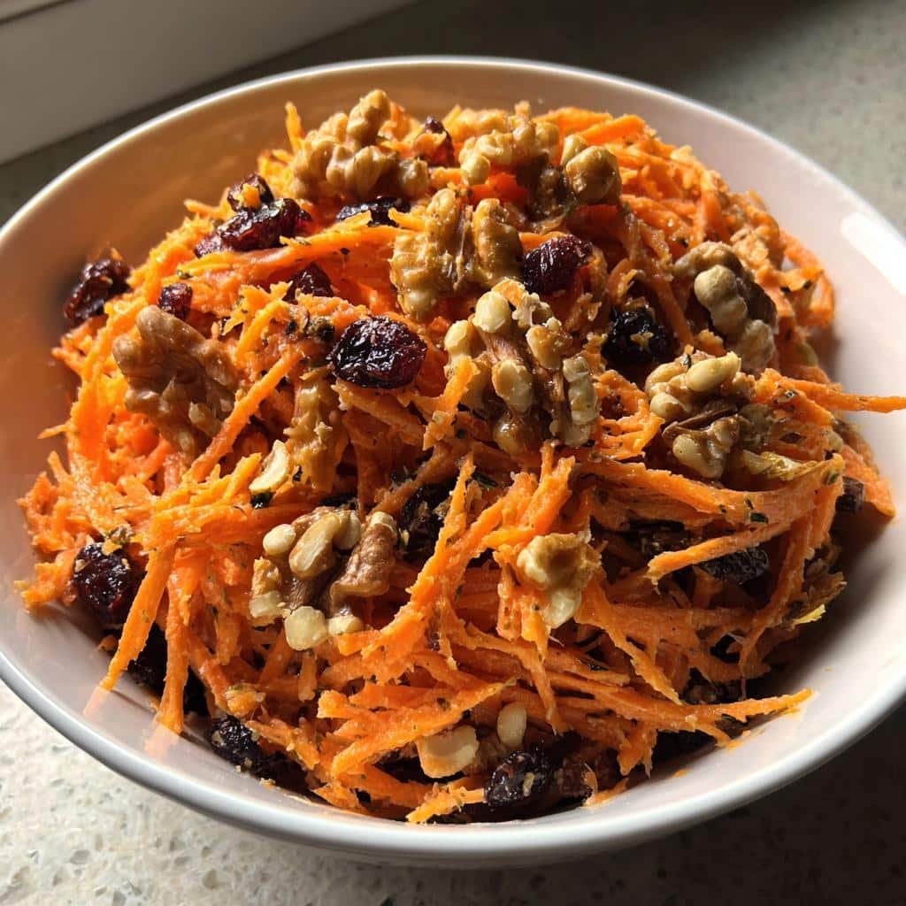 Healthy Delicious Old-Fashioned Carrot Salad