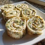 Healthy Dill Pickle Pinwheels