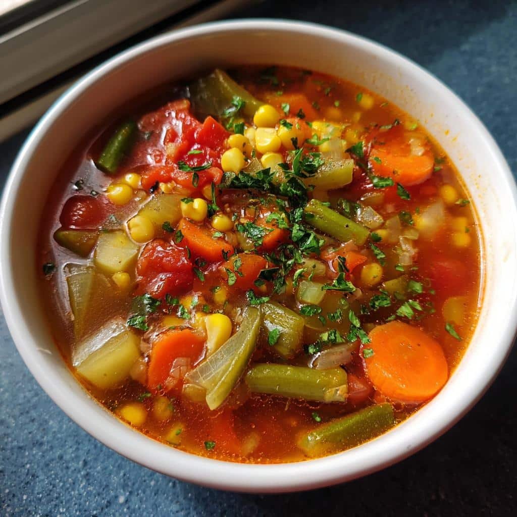 Healthy Dollar Store Vegetable Soup