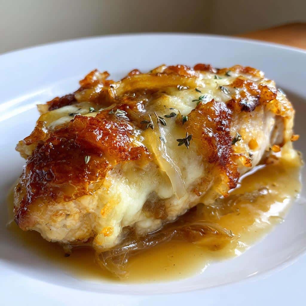 Healthy French Onion Chicken Bake - detail 1