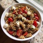 Healthy Fresh Caprese Pasta Salad Recipe