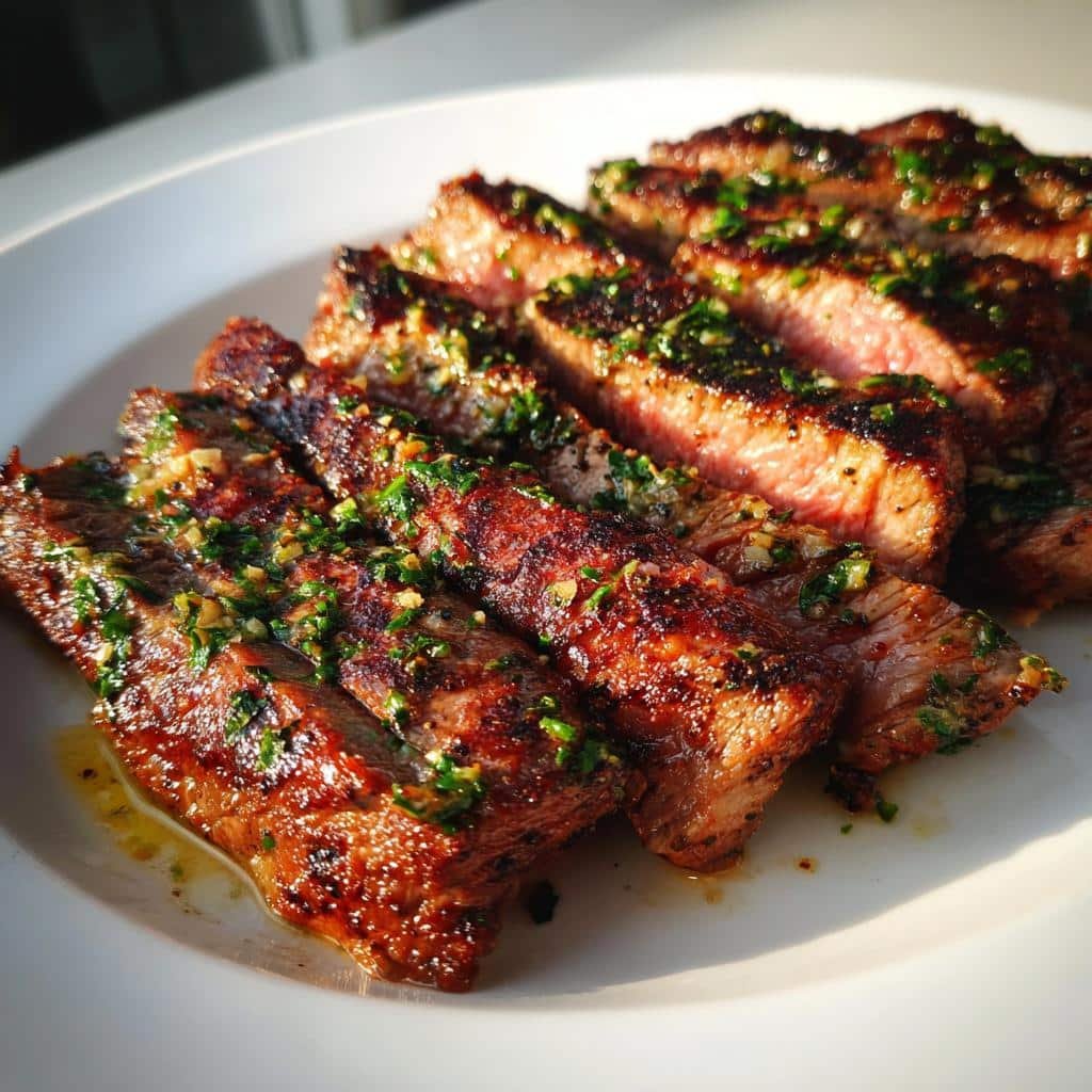 Healthy Garlic Butter Brazilian Steak