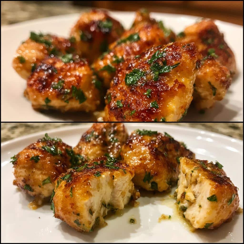 Healthy Garlic Butter Chicken Bites - detail 1