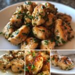 Healthy Garlic Butter Chicken Bites