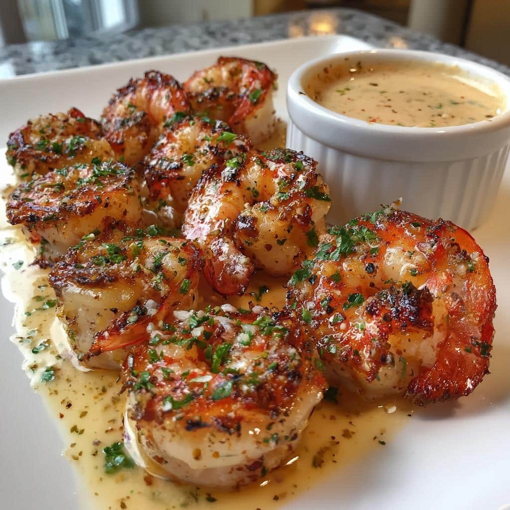 30-Minute Healthy Garlic Butter Shrimp Roll-Ups with Cajun Dip 4 Healthy Garlic Butter Shrimp Roll-Ups with Cajun Dip - detail 1