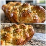 Healthy Garlic Knots Bread Loaf