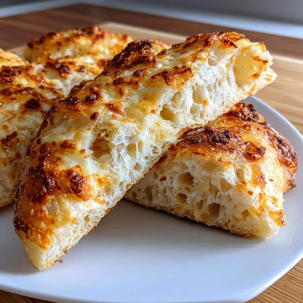 Healthy Greek Yogurt Pizza Dough Bread - detail 1