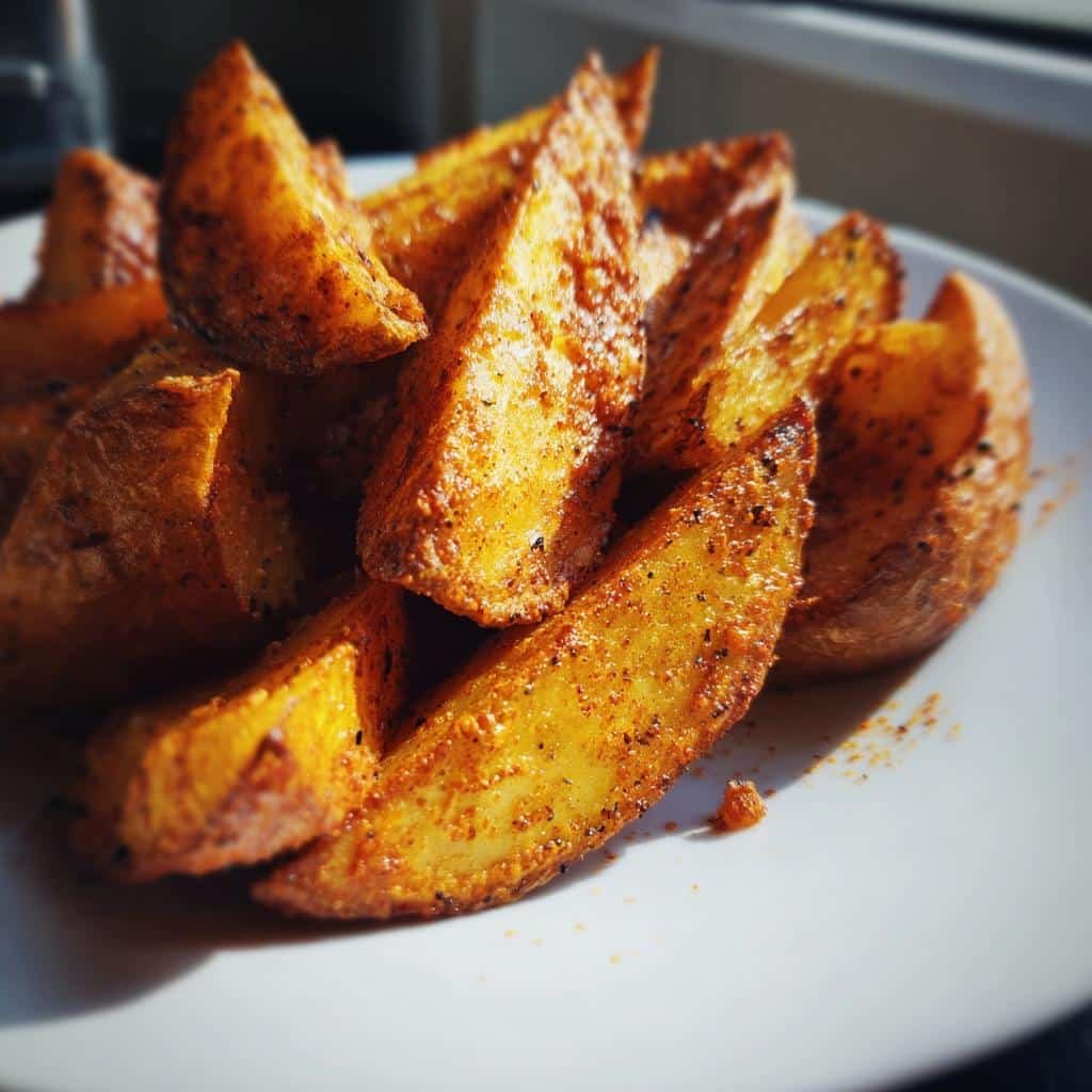 Healthy Healthy BBQ Potato Wedges