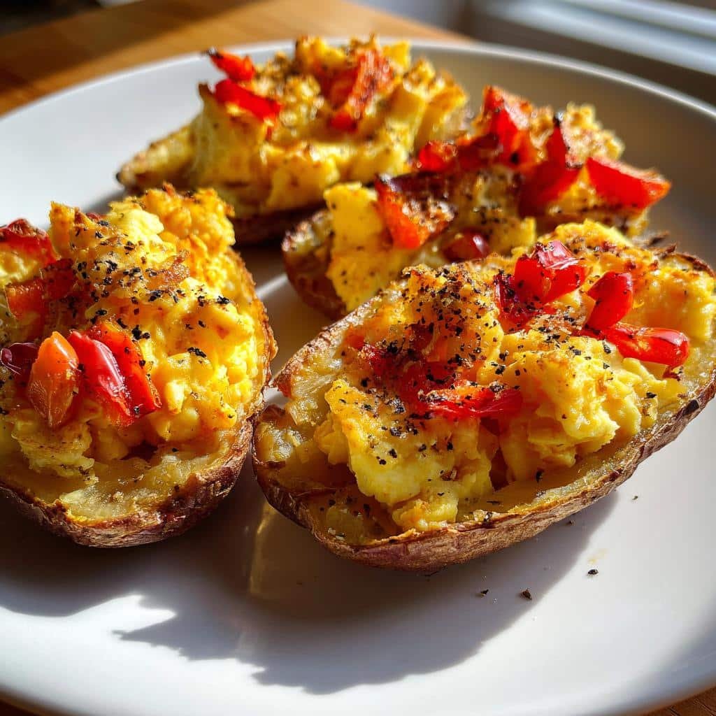 Healthy Healthy Breakfast Potato Skins - detail 1