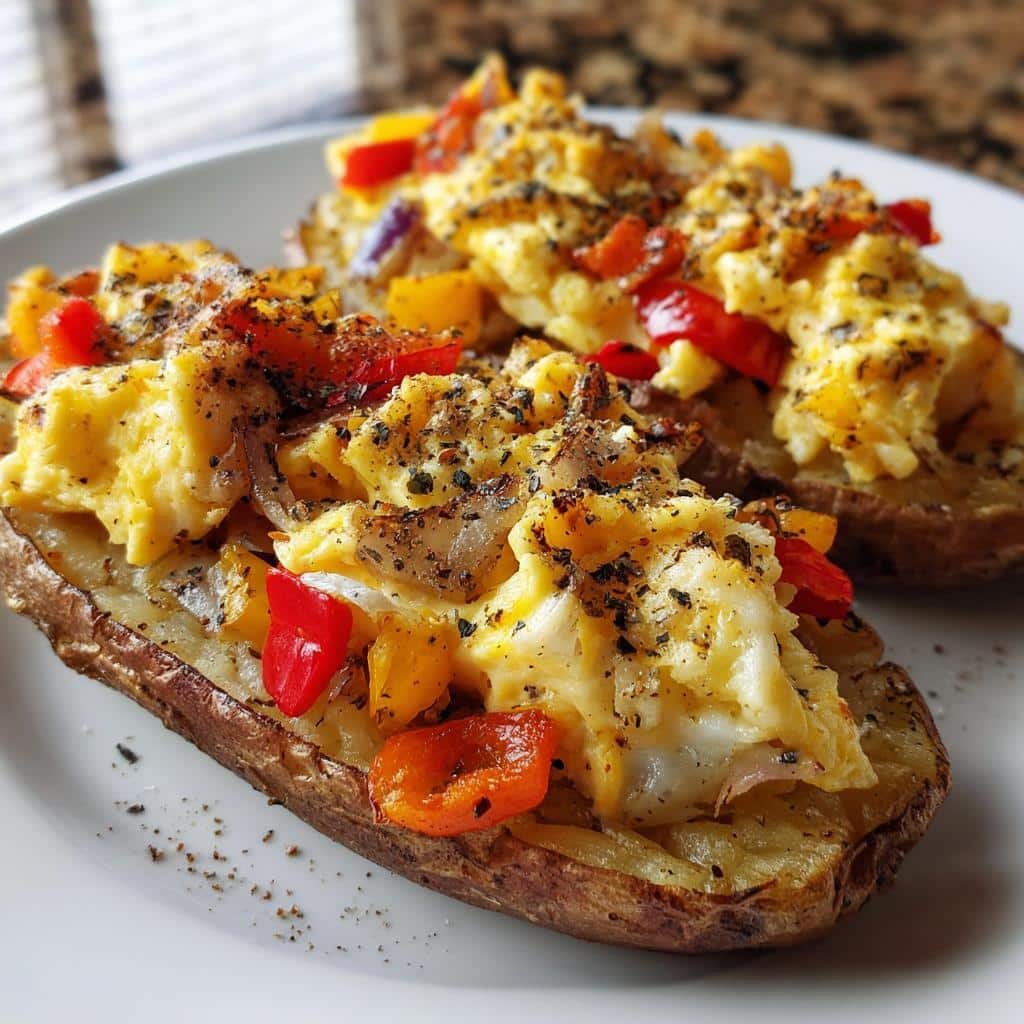 Healthy Healthy Breakfast Potato Skins