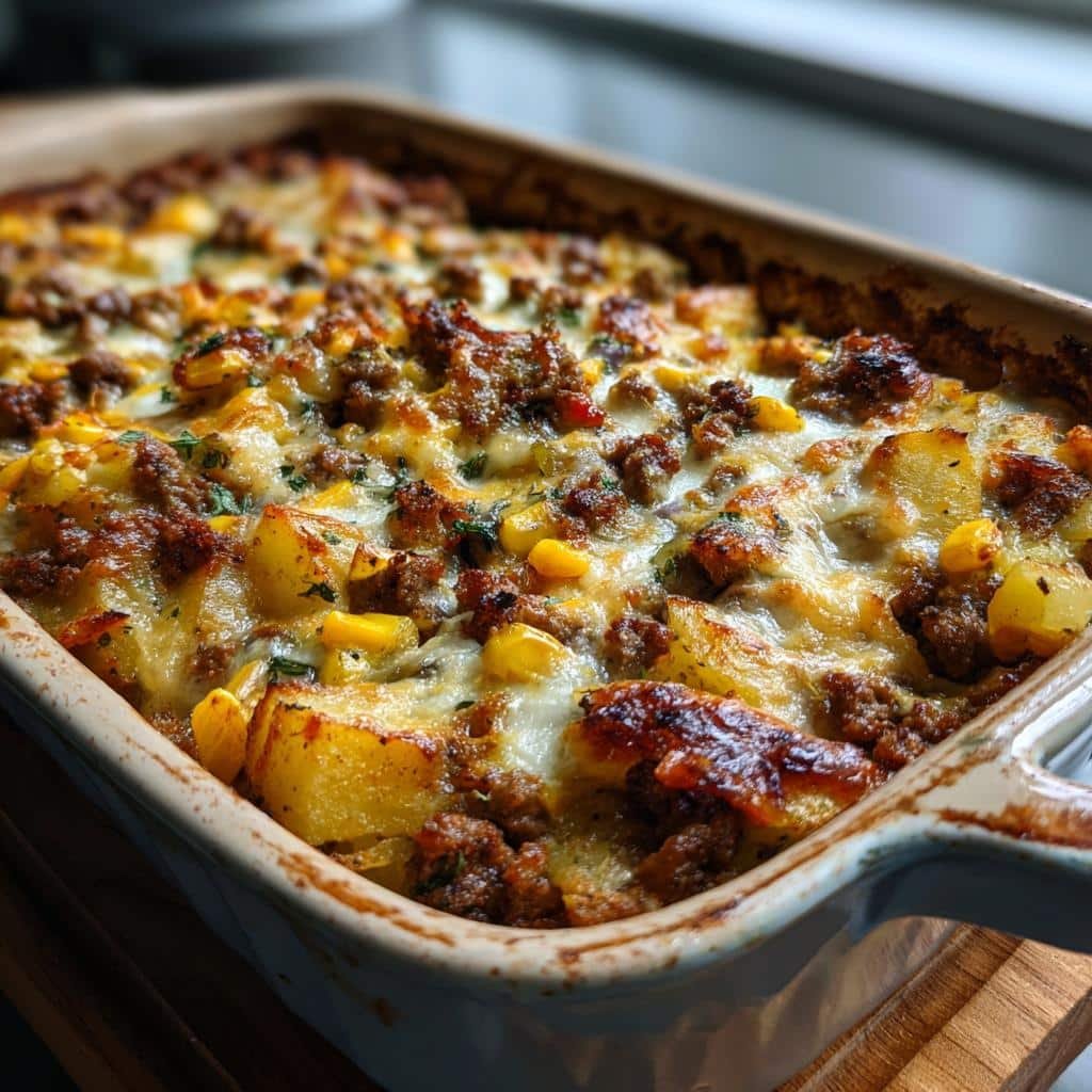 Healthy Homemade Poor Man's Casserole (Nostalgia + Healthy) - detail 1