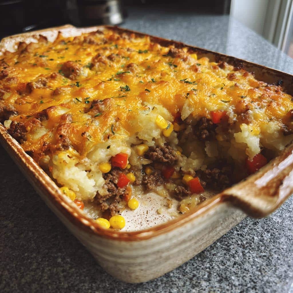 Healthy Homemade Poor Man's Casserole (Nostalgia + Healthy)