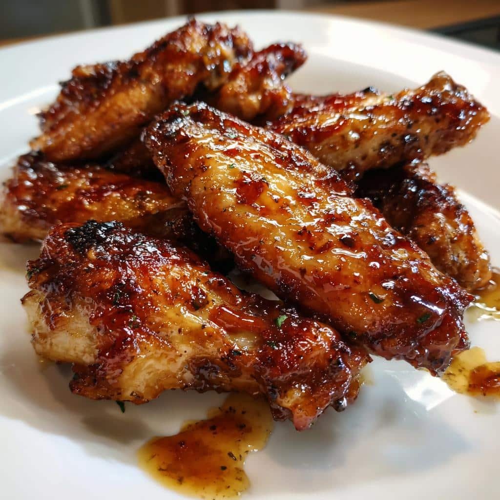 Healthy Honey Garlic Jerk Chicken Wings - detail 1