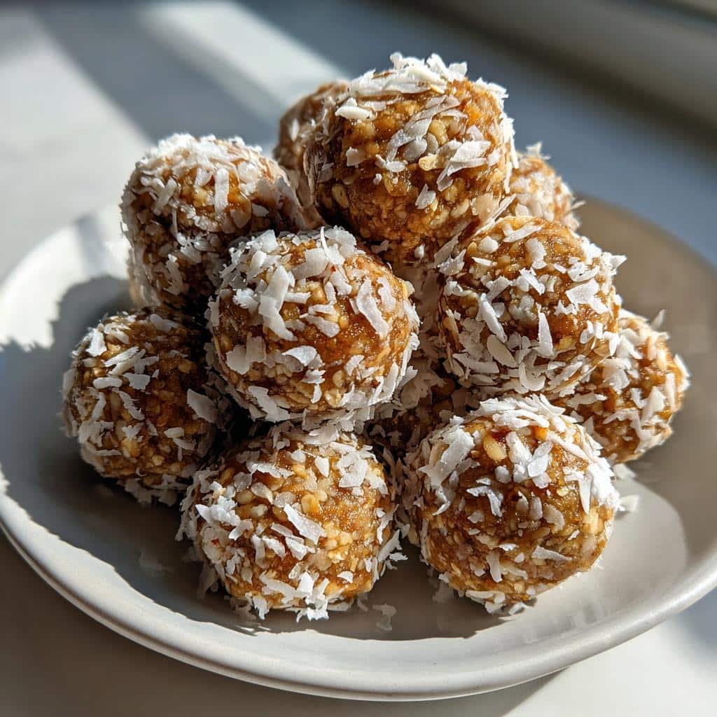 Healthy Honey Tahini Energy Balls - detail 1