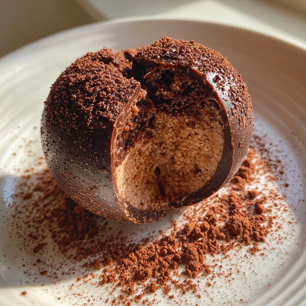 Healthy Hot Chocolate Bomb Recipe (Edible Version)