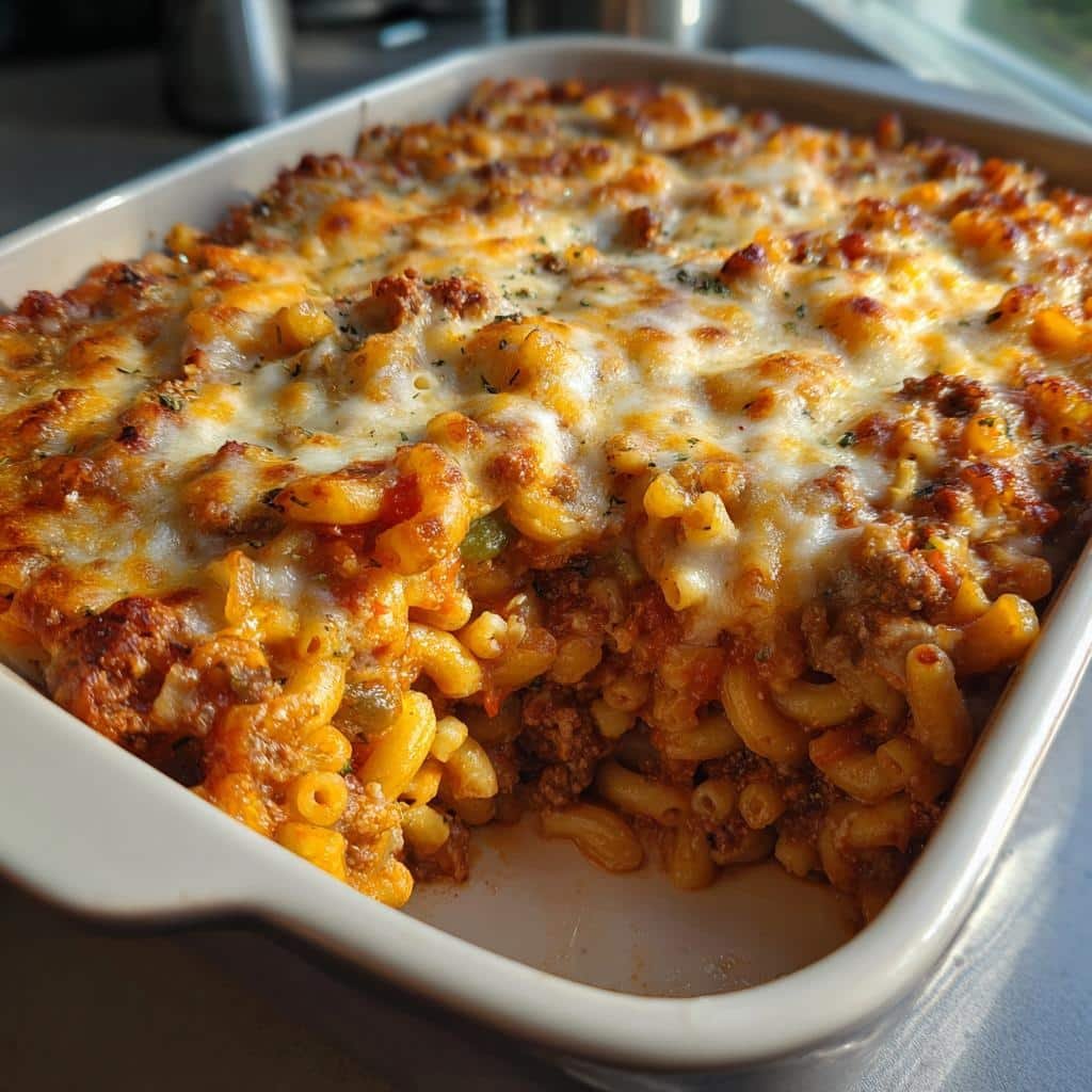 Healthy Johnny Marzetti Casserole (Ohio Classic)