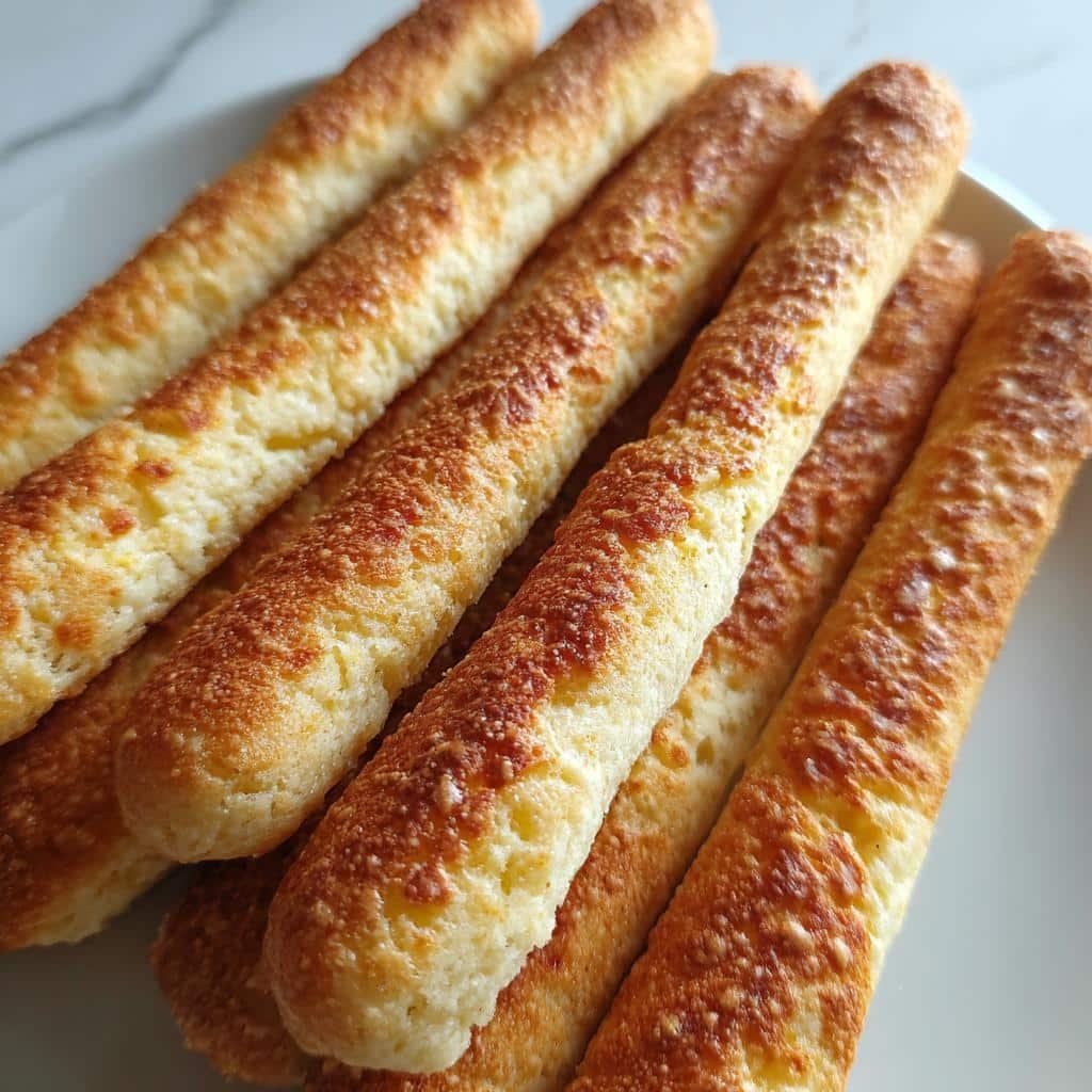 Healthy Keto Breadsticks - detail 1