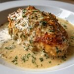 Healthy Keto Slow Cooker Garlic Parmesan Chicken Recipe