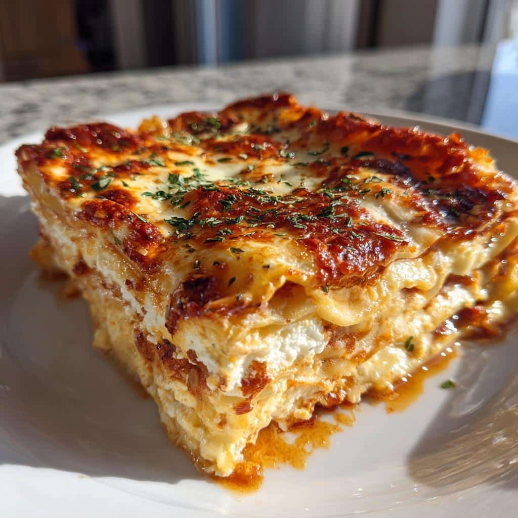 Healthy Lactose Free Cottage Cheese Lasagna - detail 1