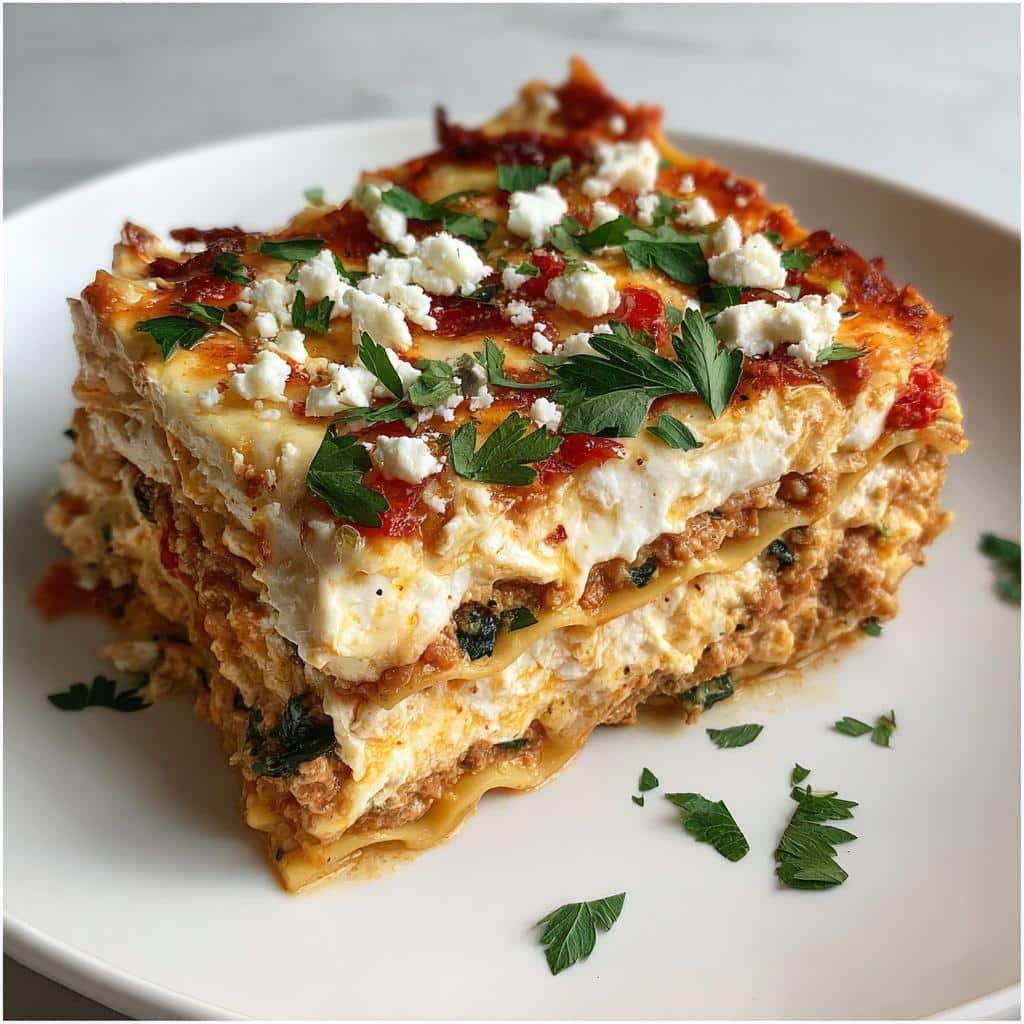 Healthy Mediterranean Lasagna