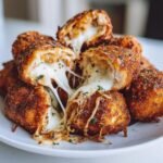 Healthy Melted Mozzarella & Ranch Chicken Bombs