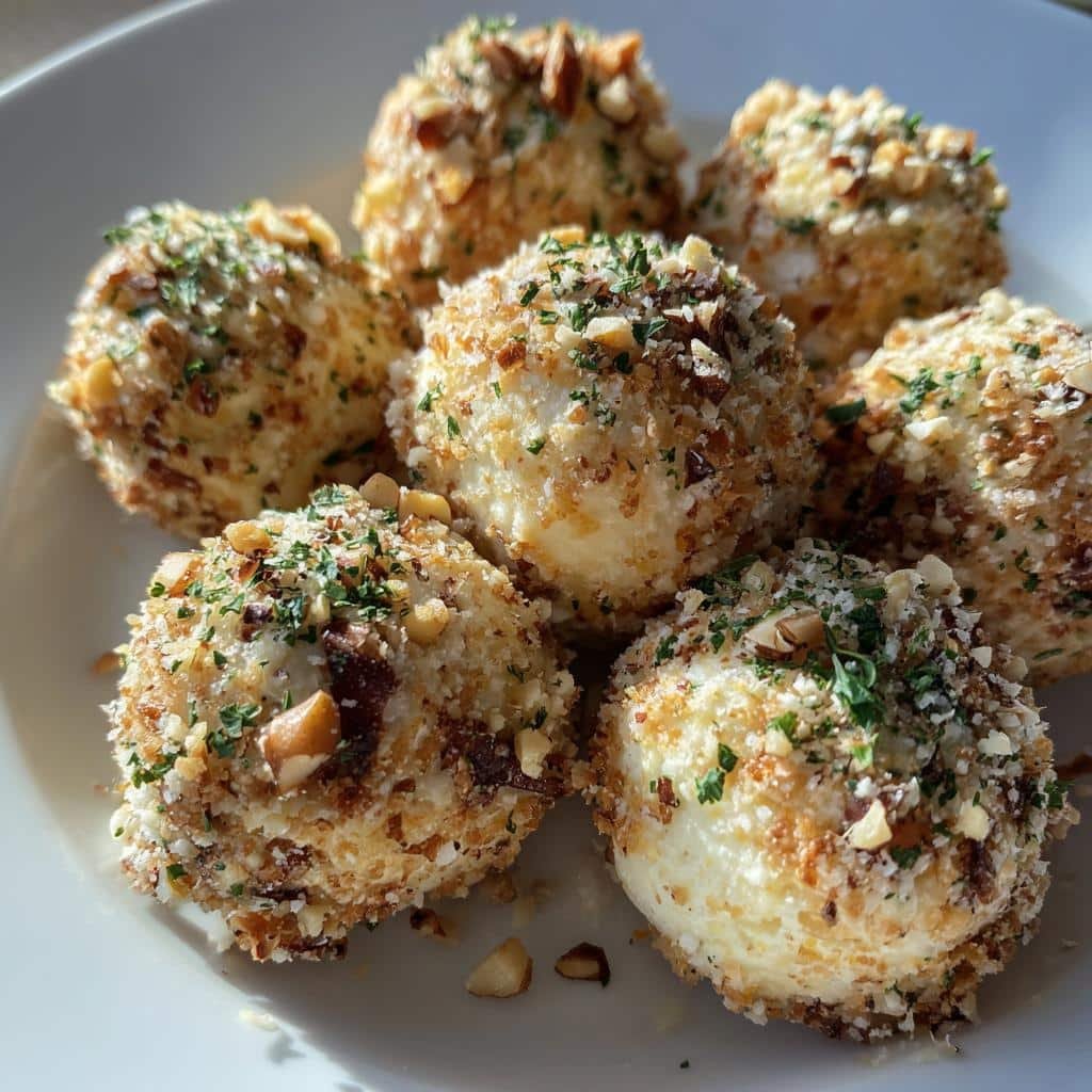 Healthy Mini Cheese Balls
