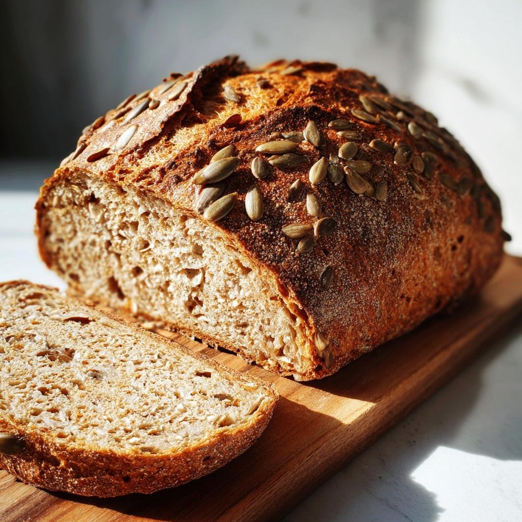 Healthy Multigrain Artisan Bread - detail 1