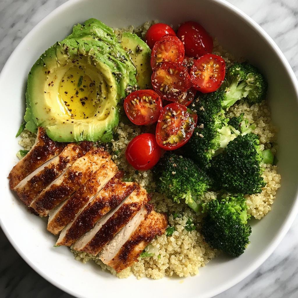 Healthy Muscle Recovery Post-Workout Bowl - detail 1