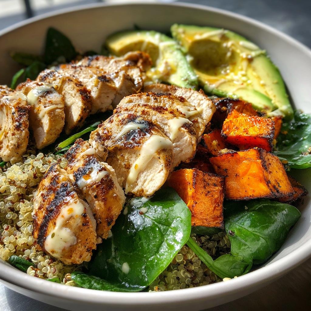 Healthy Muscle Recovery Post-Workout Bowl - detail 1