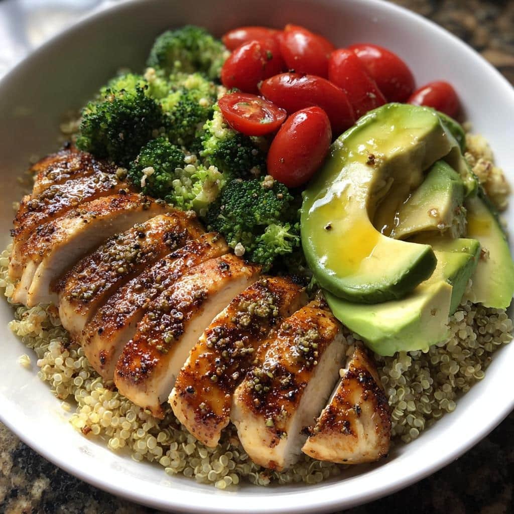 Healthy Muscle Recovery Post-Workout Bowl