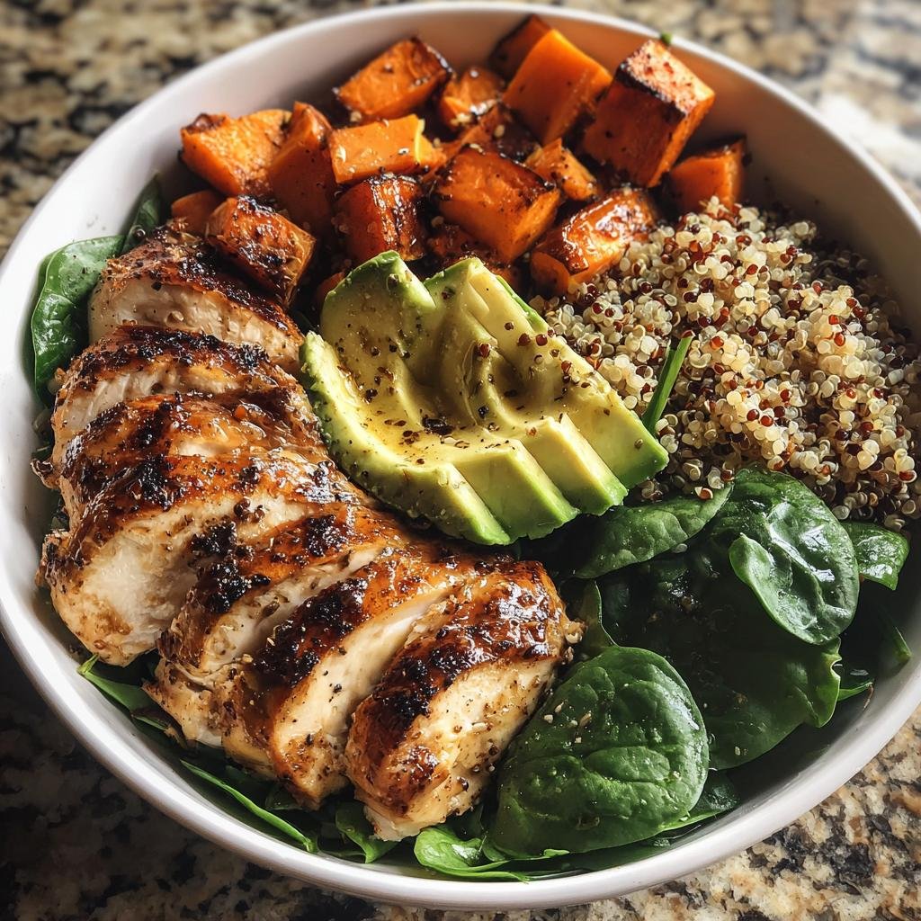 Healthy Muscle Recovery Post-Workout Bowl