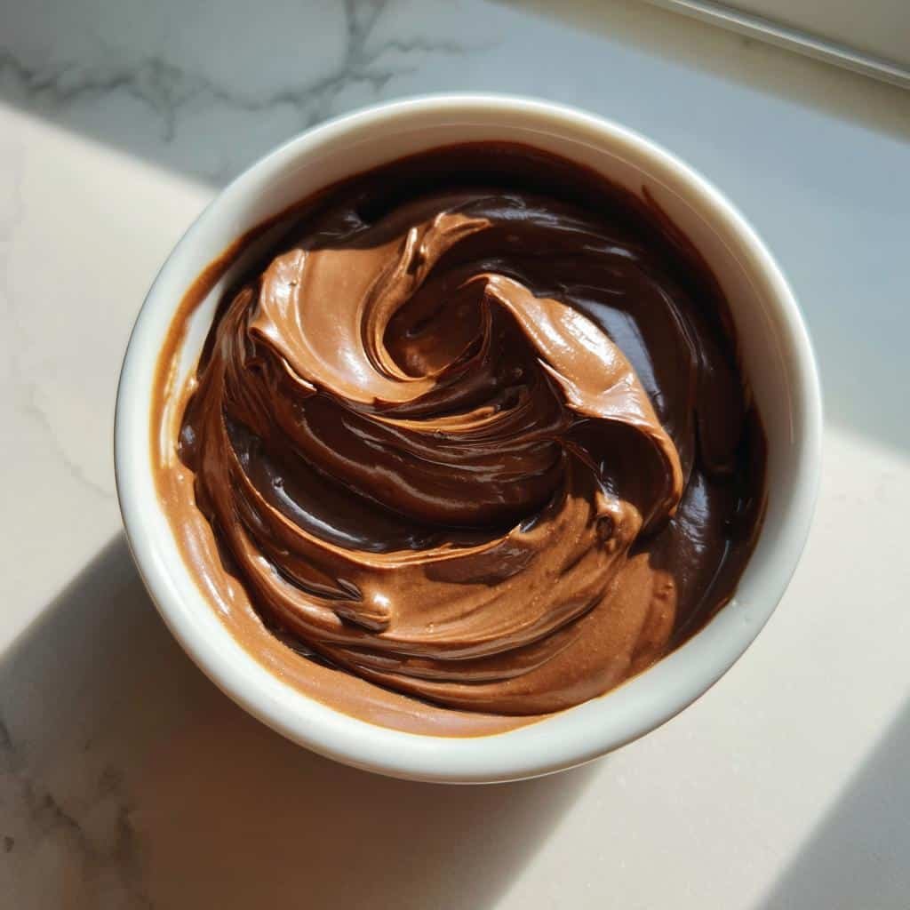 Healthy Nutella Cheesecake Dip - detail 1