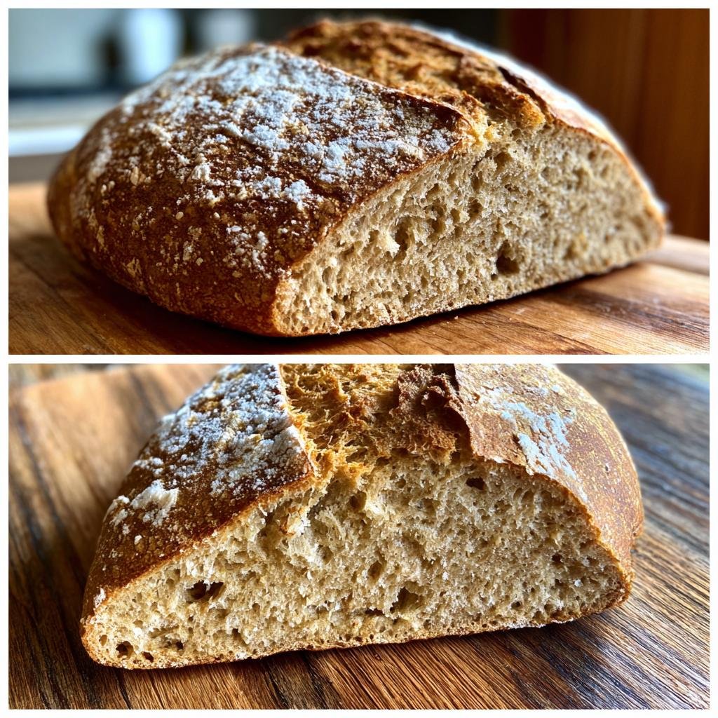 Healthy Peasant Bread - detail 1