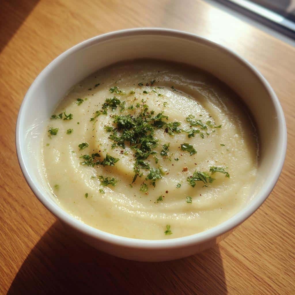 Creamy Healthy Potato & Leek Soup in 30 Minutes 4 Healthy Potato & Leek Soup (Creamy, Lighter Version) - detail 1