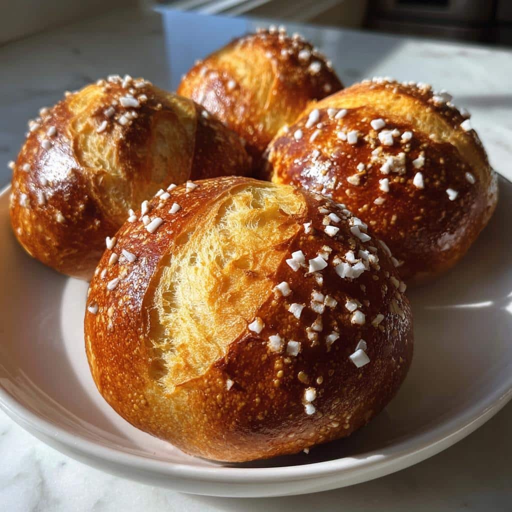 Healthy Pretzel Bread - detail 1
