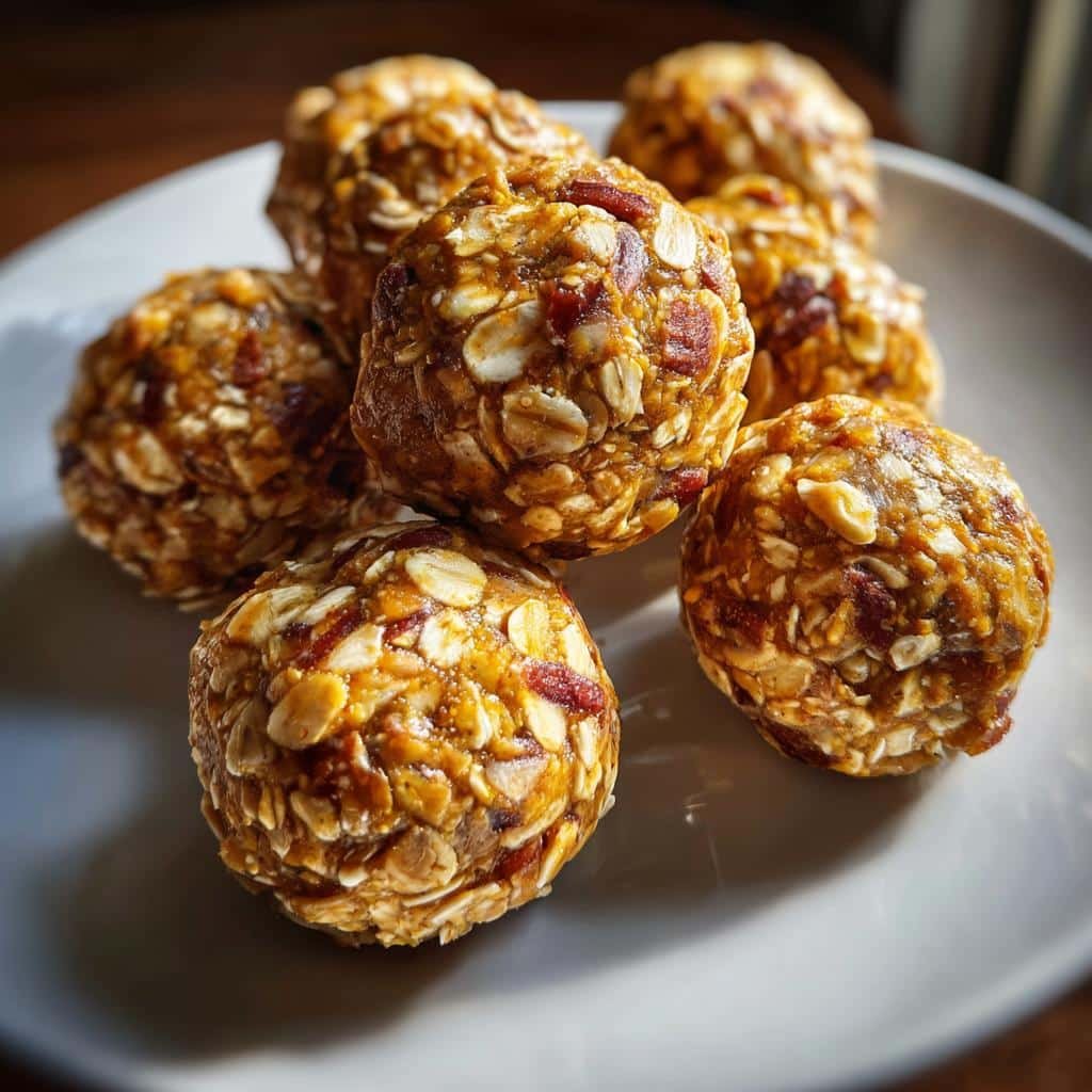 Healthy Pumpkin Pecan Protein Balls