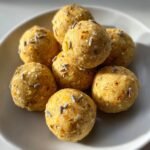 Healthy Quick Lemon Lavender Protein Balls