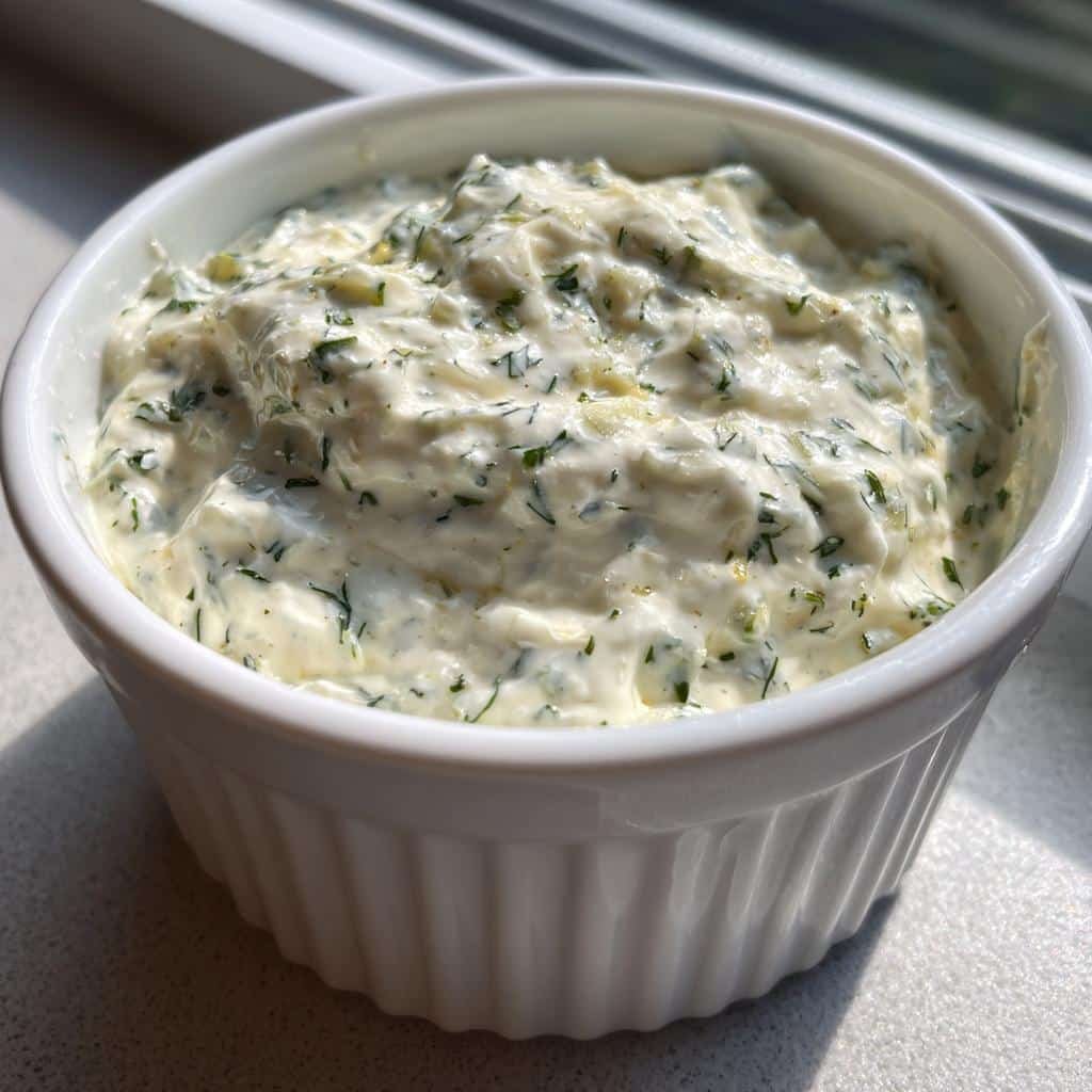 Creamy 5-Minute Healthy Ranch Dip (No Packet) You'll Crave 4 Healthy Ranch Dip (No Packet) - detail 1